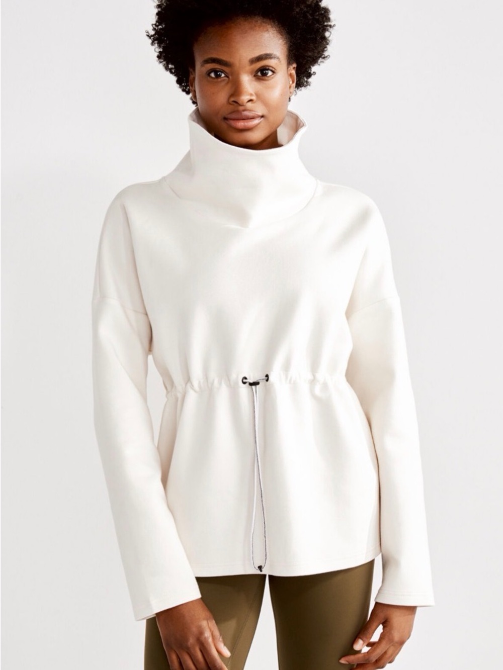 Varley Funnel Neck Sweatshirt. Size Small